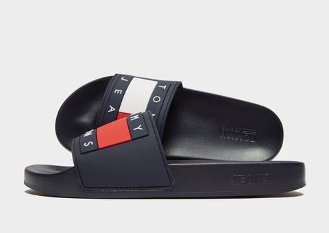 womens tommy slides