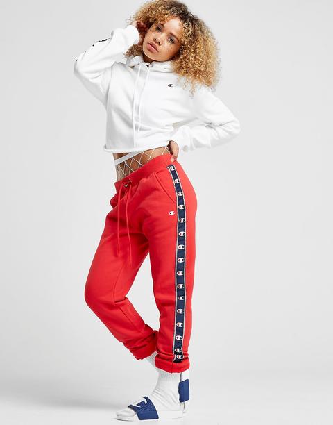 Champion Pantalón Tape Fleece - Only At Jd, Rojo