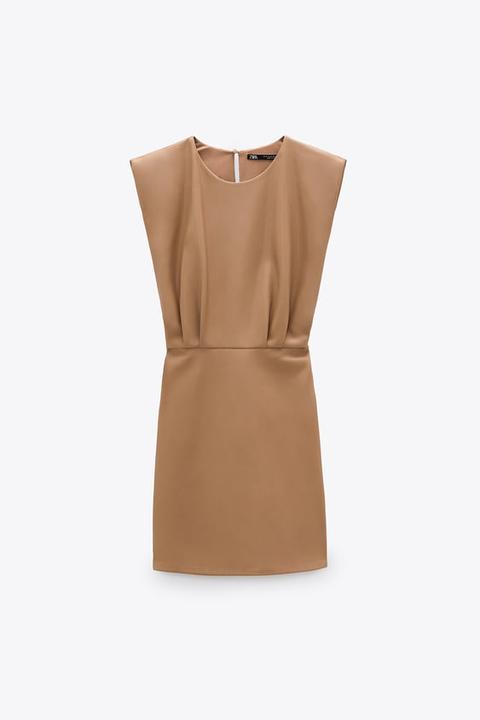 Robe En Cuir Synthétique