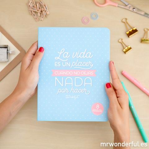 Libreta De Notas Adhesivas - La Vida Es Un Placer