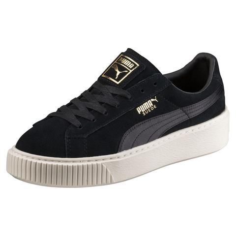 Zapatillas De Mujer Suede Platform Satin