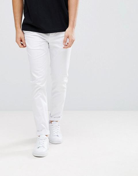 Asos Design - Chino Skinny Bianchi - Bianco