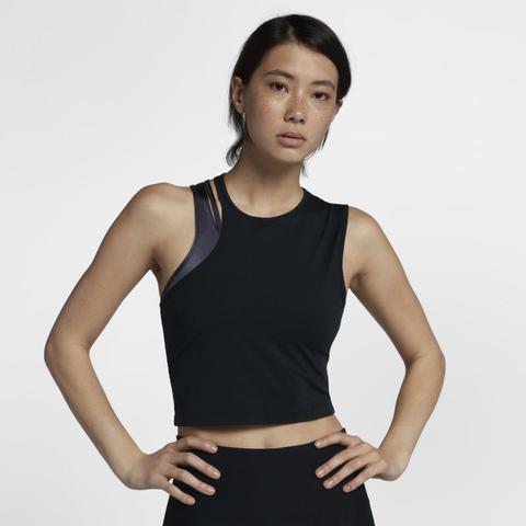 Nike Camiseta De Tirantes De Entrenamiento - Mujer - Negro