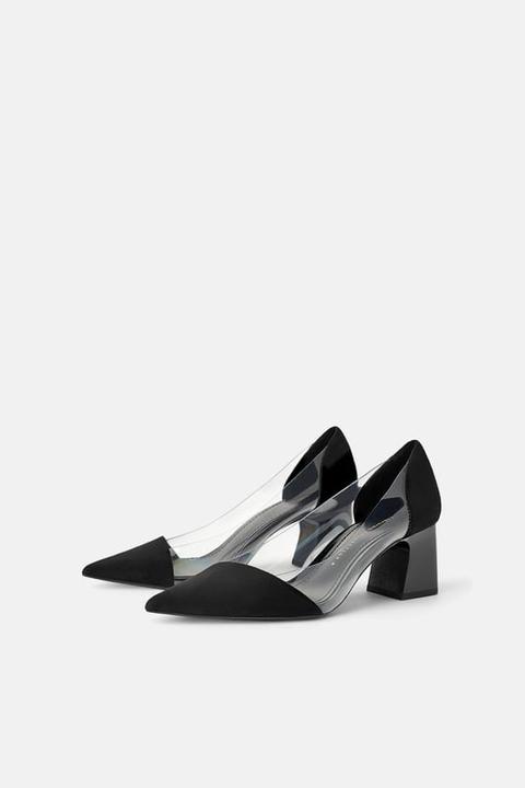 Vinyl high heel hot sale shoes zara