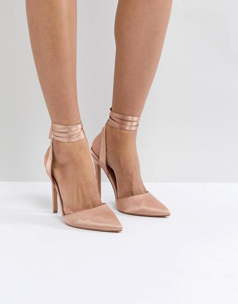 Asos - Pied Piper - Scarpe Con Tacco Alto - Beige