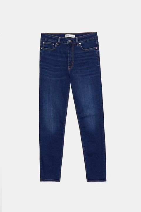 Jeans Zw Premium High Waist Skinny Deep Blue