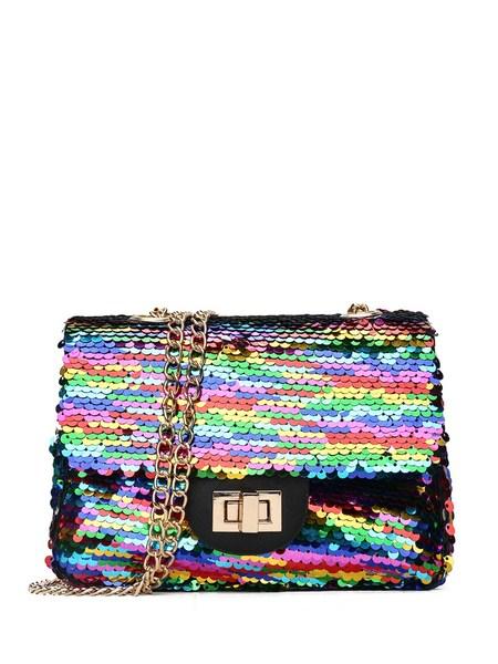 Borsa A Tracolla Multicolore Borse