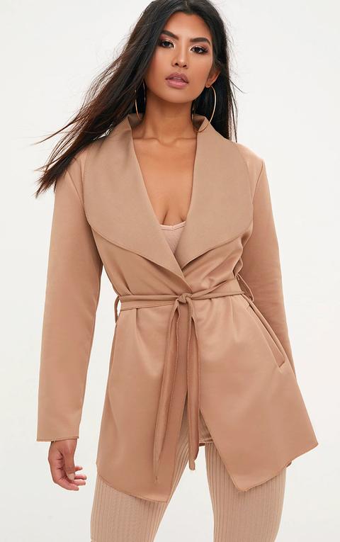 Camel Scuba Waterfall Jacket, Camel
