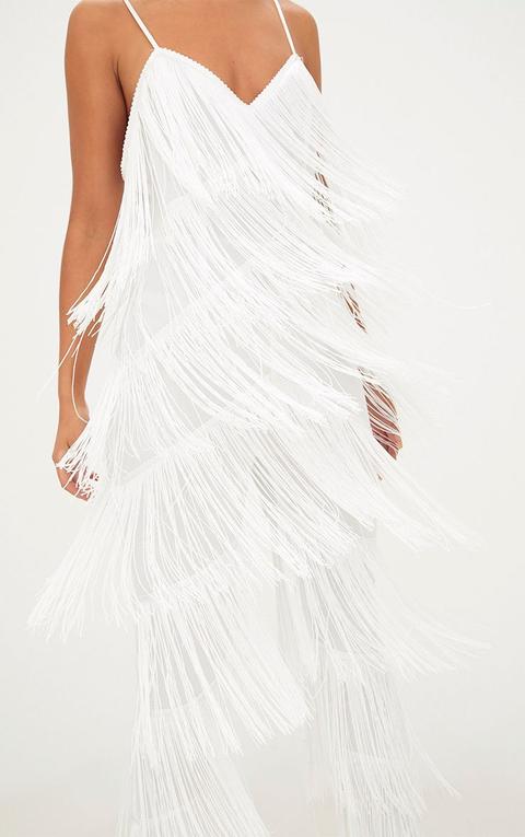 black tassel plunge jumpsuit