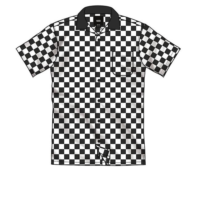 van checkerboard shirt