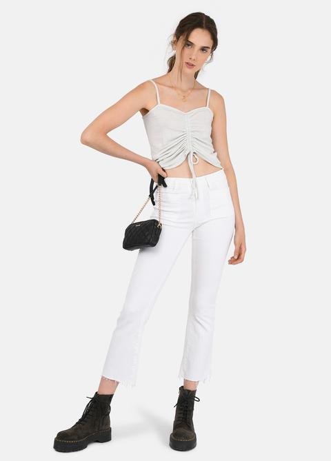 Top Femme Tirantes Frunce
