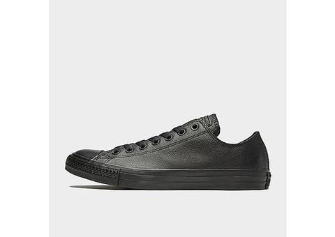 converse all star ox leather black