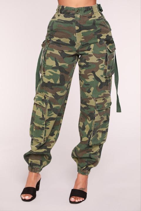 Commander Of Attention Cargo Pants - Olive