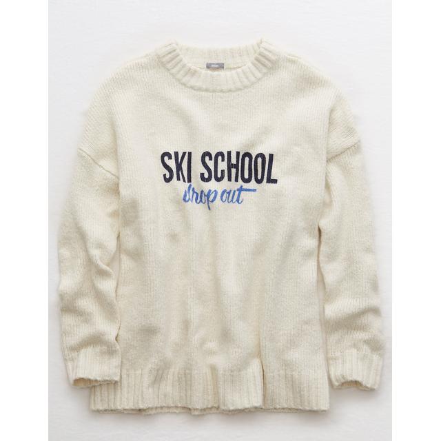 ski school dropout sweater