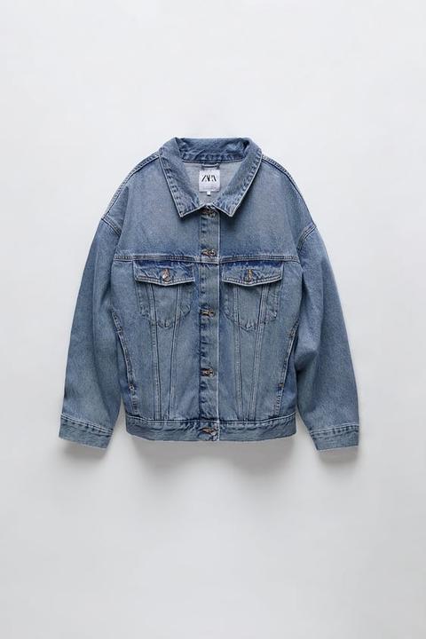 Cazadora Denim Oversize