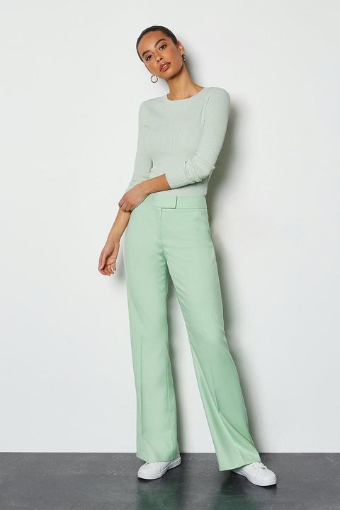 Karen Millen Tailoring Trouser, Green