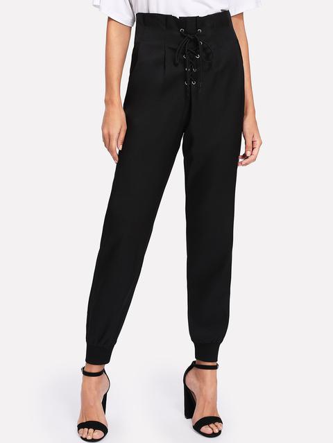 Pantaloni Con Laccetti
