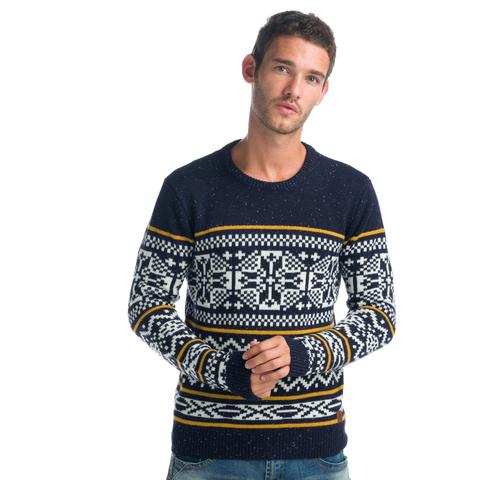 Jersey De Punto Jacquard