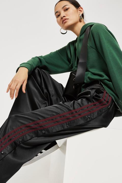 Armonía Brisa ducha Womens Popper Track Pants By Adidas Originals - Black, Black de Topshop en  21 Buttons