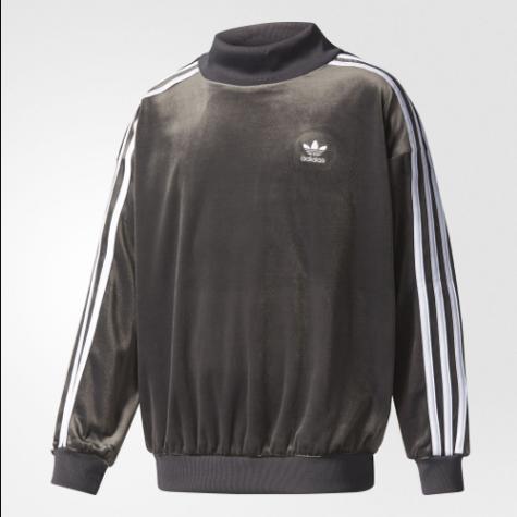 adidas velour sweater