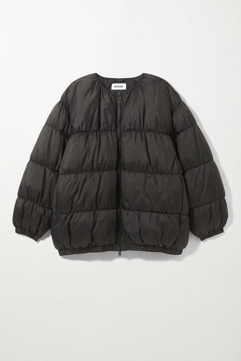Kai Short Puffer Jacket - Black