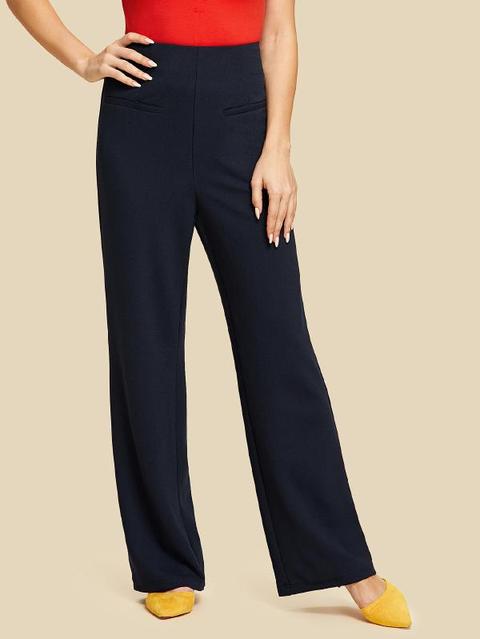 Pantalones Con Pernera Ancha