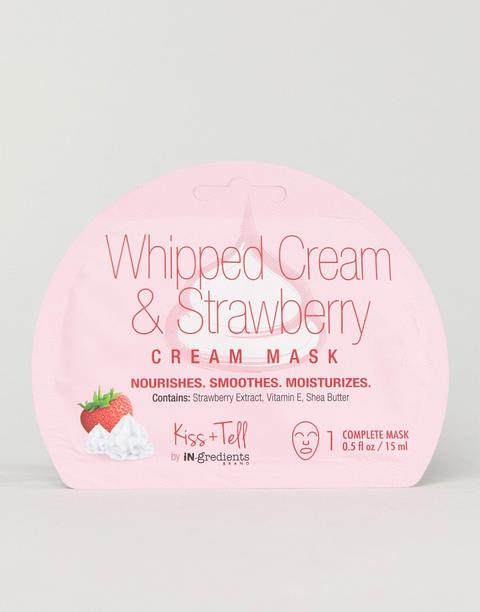 In.gredients - Maschera In Crema Alla Panna Montata E Fragole - Nessun Colore