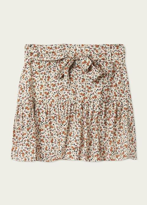 Falda Pati Pantalon Volante