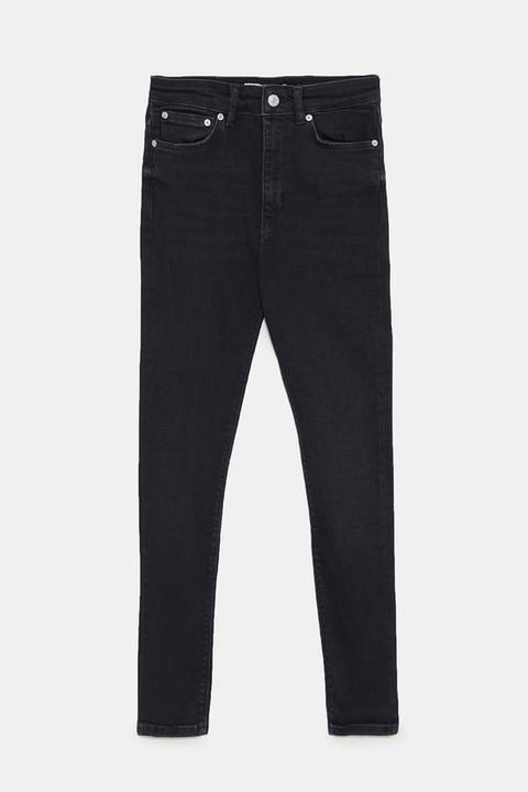 High-waist-jeans Zw Premium 80‘s In Black