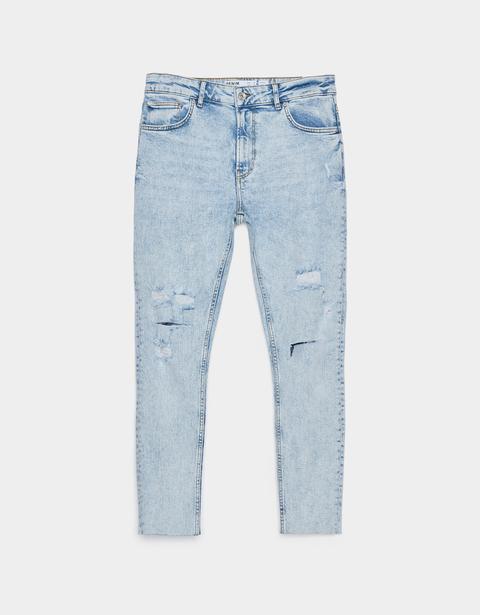 Jeans Skinny Fit from Bershka on 21 Buttons