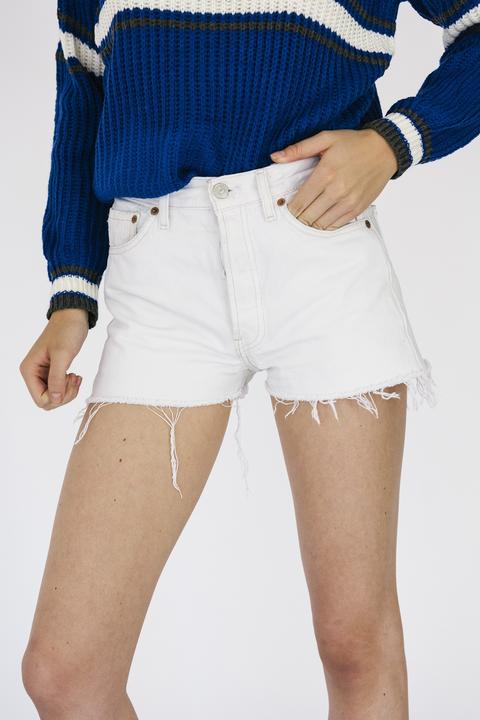 Santa Monica White Levi's Shorts