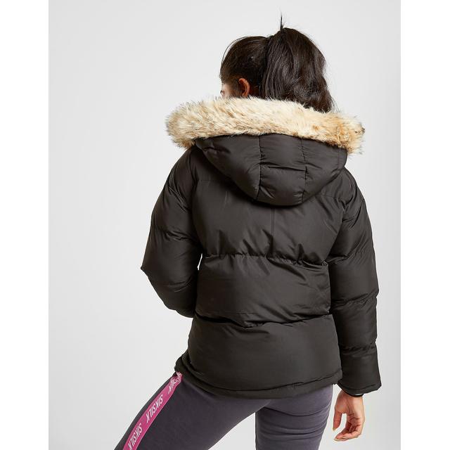 siksilk fur padded jacket