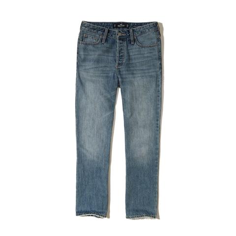 Jeans Vintage Straight A Vita Alta