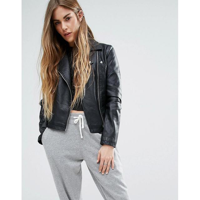 noisy may leather jacket