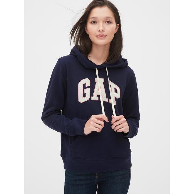 gap logo hoodie women's