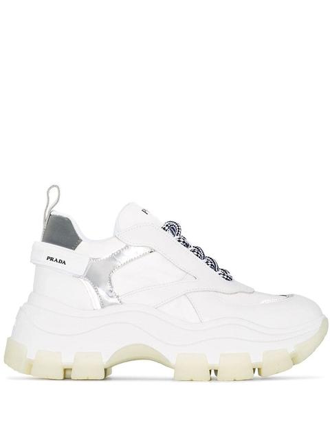 Prada Baskets Pegasus - Blanc