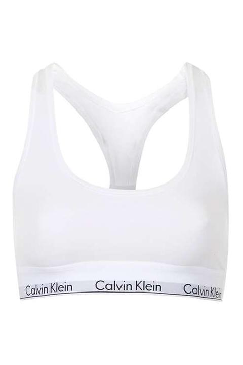 Modern Cotton Bralet By Calvin Klein