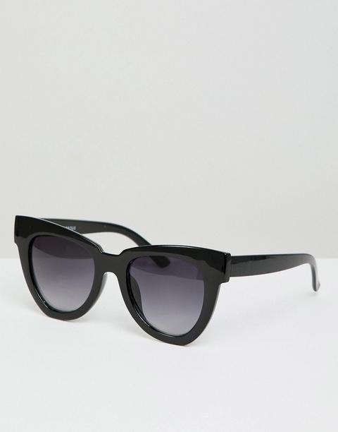 Gafas De Sol Extragrandes En Negro De Glamorous