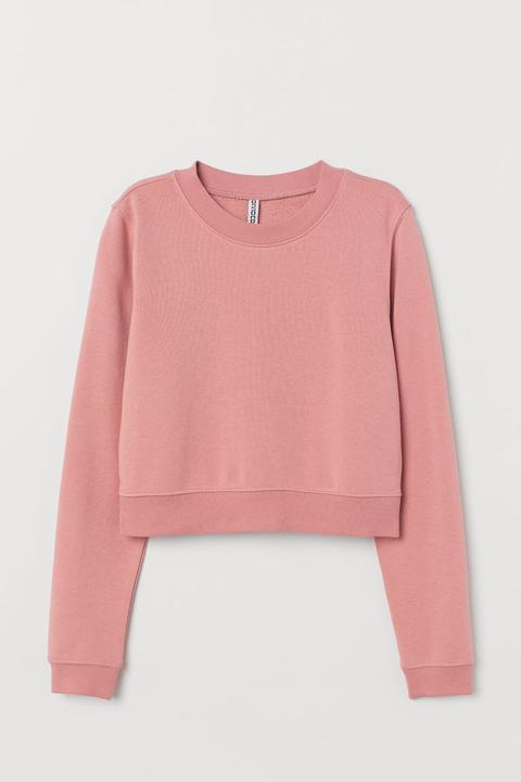 sudadera rosa h&m