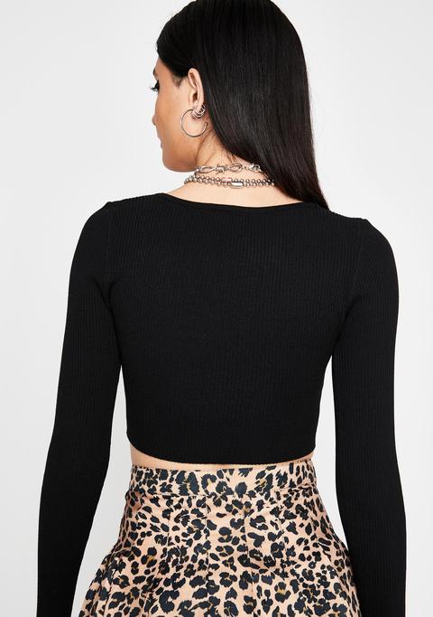 Down To Chill? Crop Top