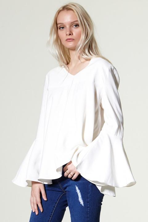 Las Flare Blouse