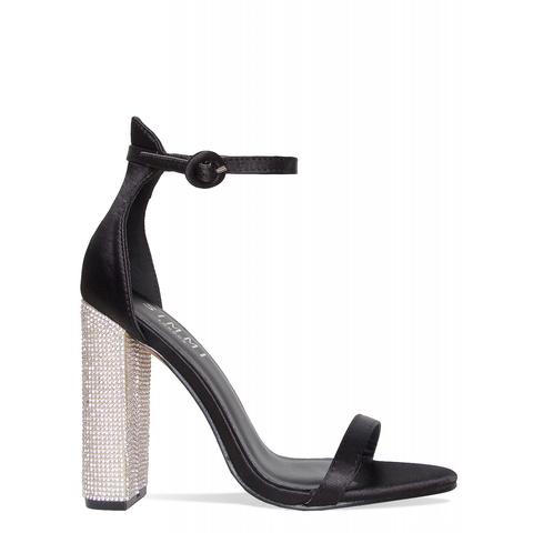 barely there diamante heels