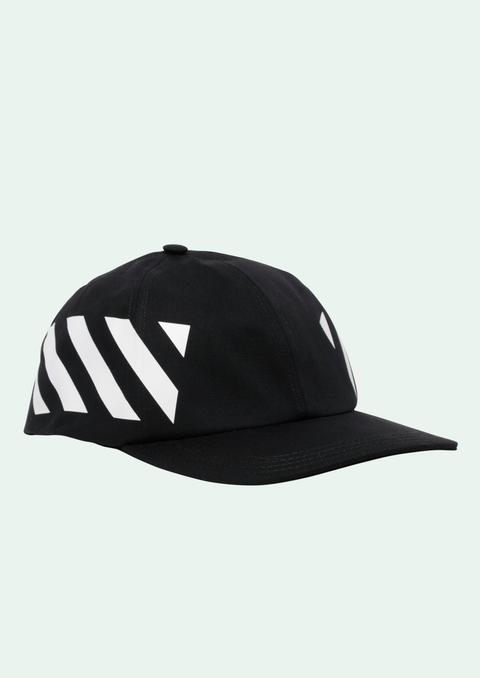 Black Diag Cap