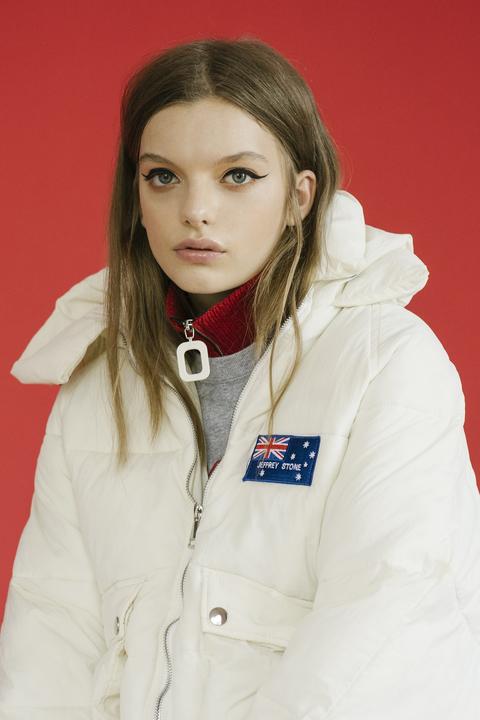 Its Cold Outside White Puffer