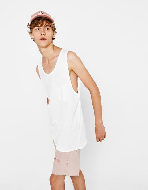 Camiseta Tirantes Bolsillo