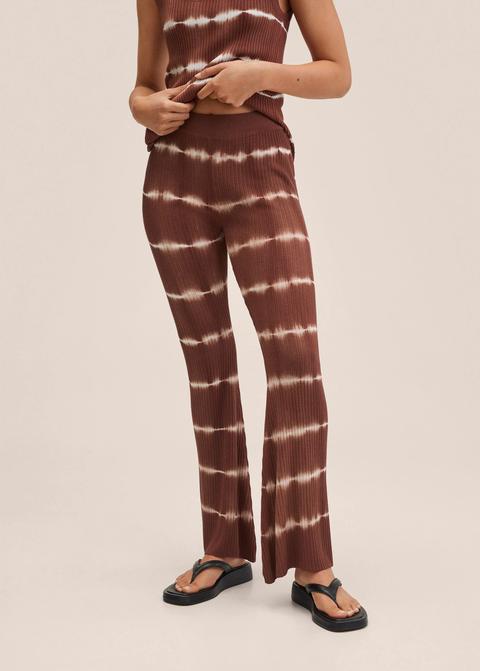 Pantalón Estampado Tie-dye