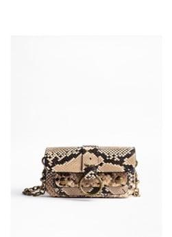 Zadig&voltaire Sac À Bandoulière Kate Wallet Wild En Cuir De Chèvre