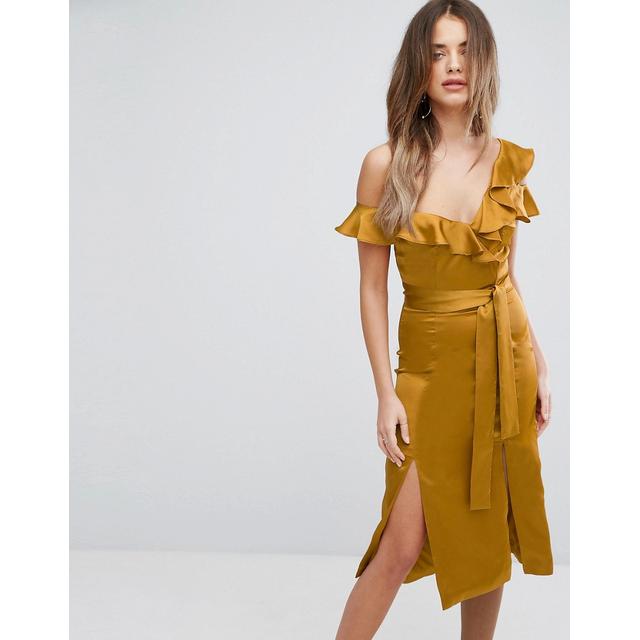 lavish alice gold dress