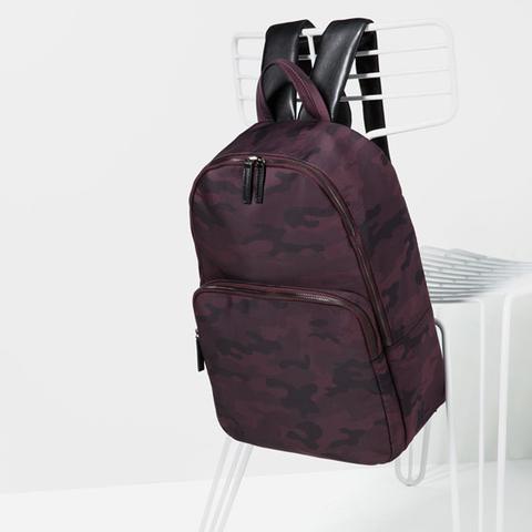 Mochila Camuflaje Burdeos