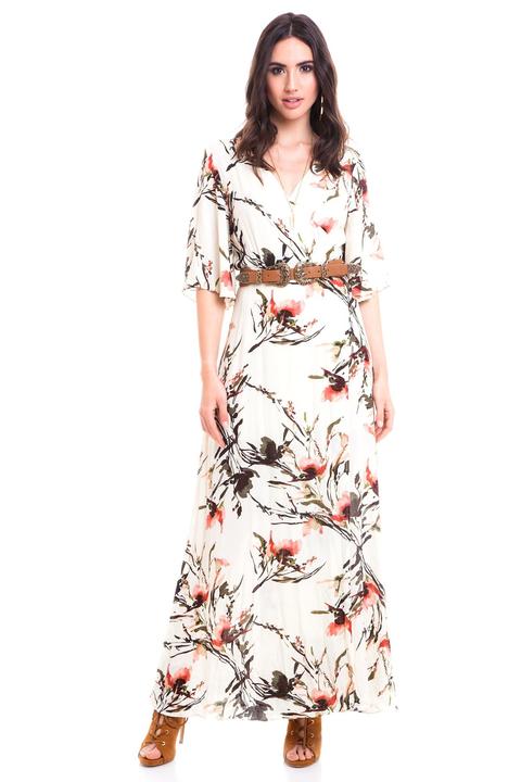 Vestido Batin Estampado